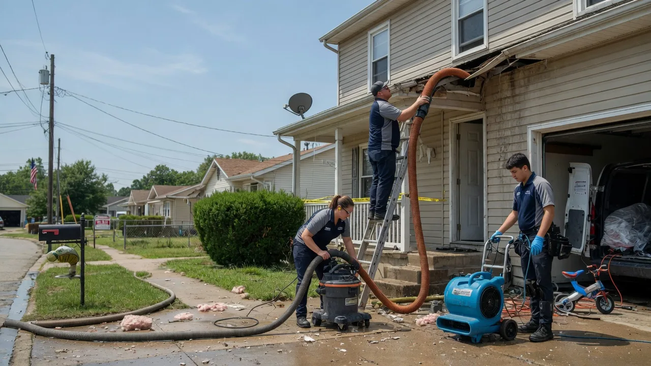 Water Damage Restoration in Laceys Spring, AL near me